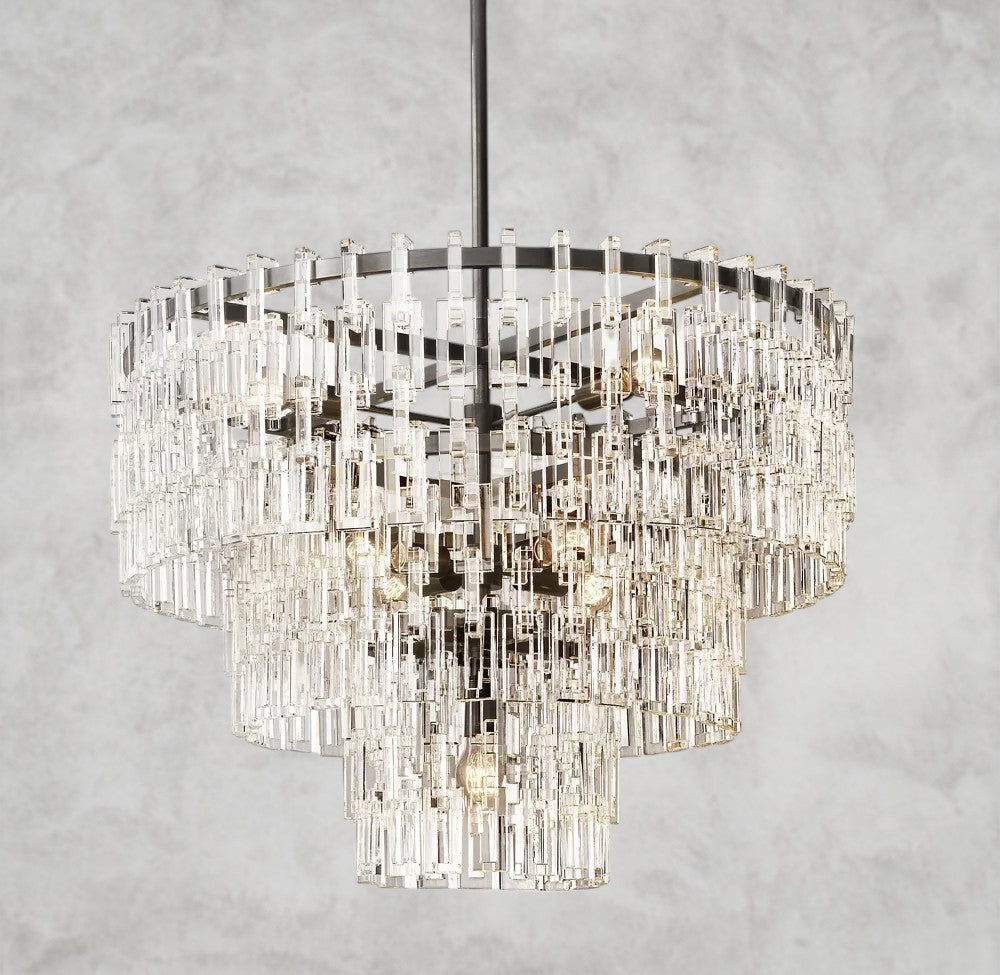 Marignan Tiered Round Chandelier 36", 48", 60"